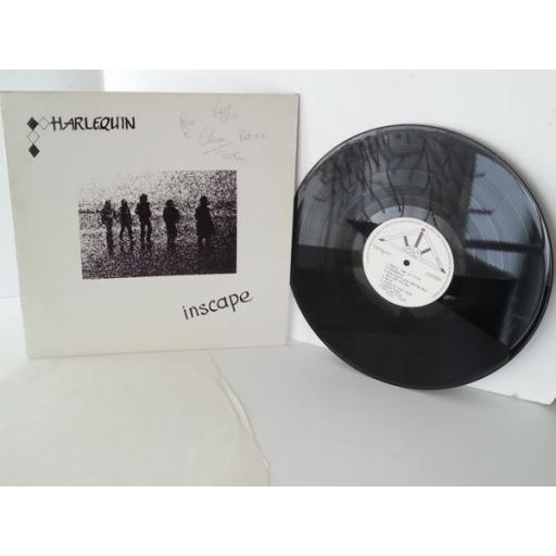 HARLEQUIN inscape, vinyl LP, signed copy