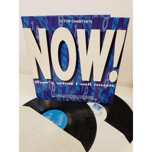 now music 18 featuring phil collins, elton john, status quo, the righteous brothers, robert palmer, gatefold, 2 lp, NOW 18