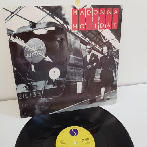 MADONNA, holiday, 12" EP (SIDE A holiday full length version, SIDE B think of me) W9405T