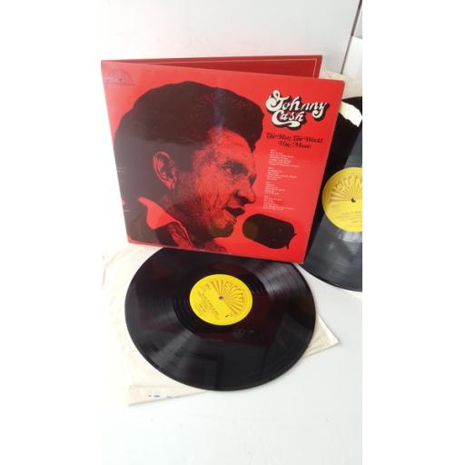 JOHNNY CASH the man, the world, his music, 2 x vinyl, gatefold, 6641008