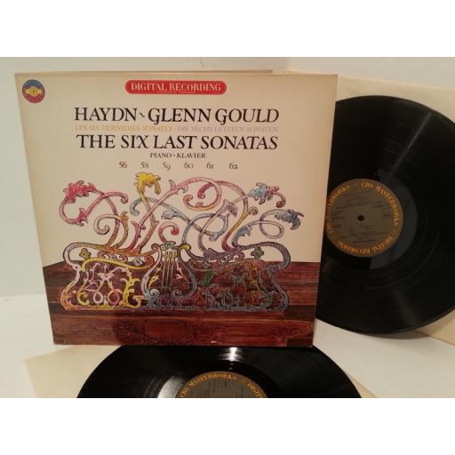 HAYDN/ GOULD the six last sonatas, gatefold, double album, D2 36947