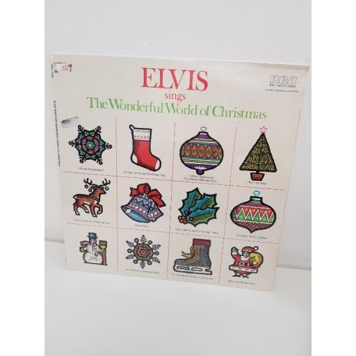 ELVIS PRESLEY elvis sings the wonderful world of christmas, stereo, ANL1-1936