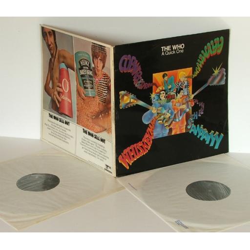 THE WHO A quick one The Who sell out TRACK SELECT DOUBLE 2683 038