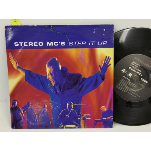STEREO MC'S step it up, PICTURE SLEEVE, 7 inch single, BRW 266