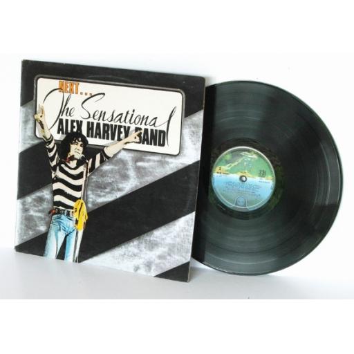 THE SENSATIONAL ALEX HARVEY BAND next Spaceship label. 6360103 First UK pressing 1973...