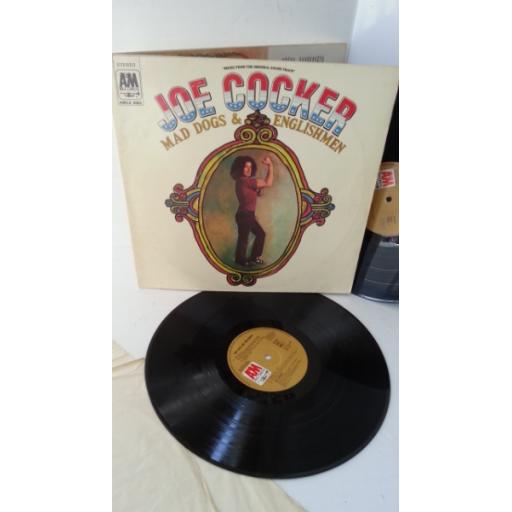 JOE COCKER mad dogs & englishmen, fold out poster sleeve, AMLS 6002, 2 x lp