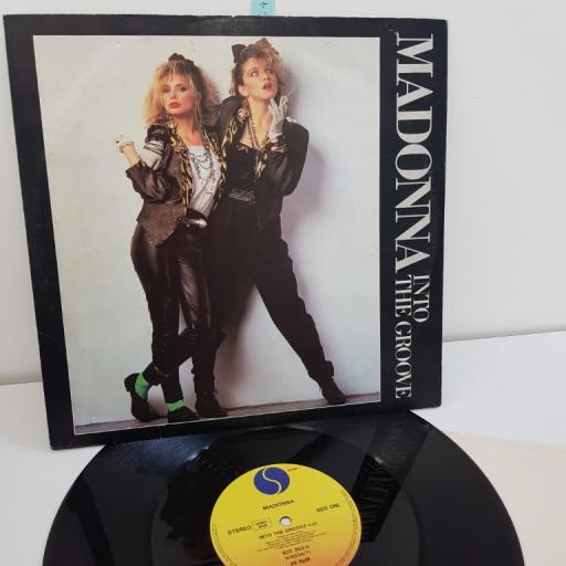 MADONNA, into the groove, 12" EP (SIDE A, into the groove, SIDE B everybody & shoo-bee-doo) W8934 T