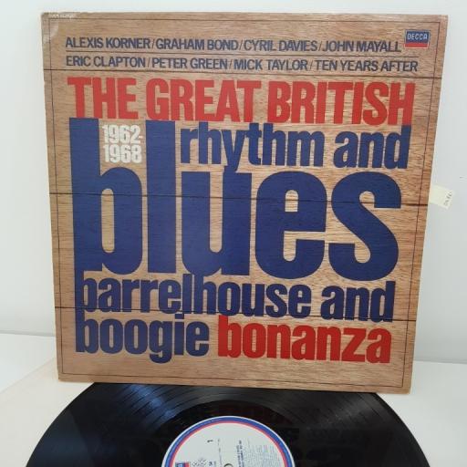 VARIOUS, the great british rhythm and blues barrelhouse and boogie bonanza, 1962-1968, 12"LP, TAB 54