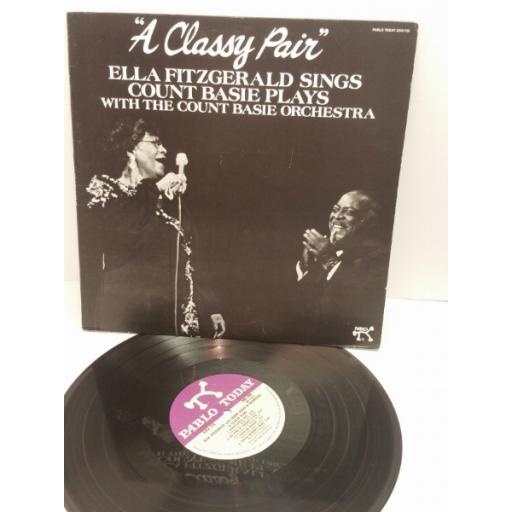 ELLA FITZGERALD SINGS COUNT BASIE PLAYS WITH THE COUNT BASIE ORCHESTRA "A CLASSY PAIR" 2312-132