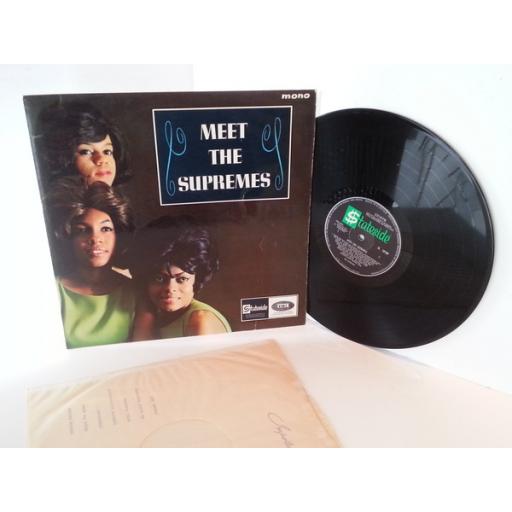 The Supremes MEET THE SUPREMES. 12" VINYL LP. SL10109
