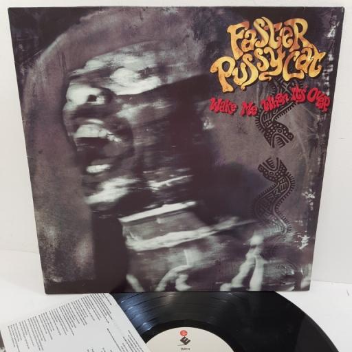 FASTER PUSSYCAT, wake me when it's over, 12" LP