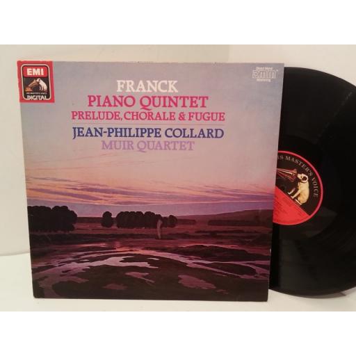 FRANCK, JEAN-PHILIPPE COLLARD, MUIR QUARTET piano quintet / prelude, chorale & fugue, 27 0159
