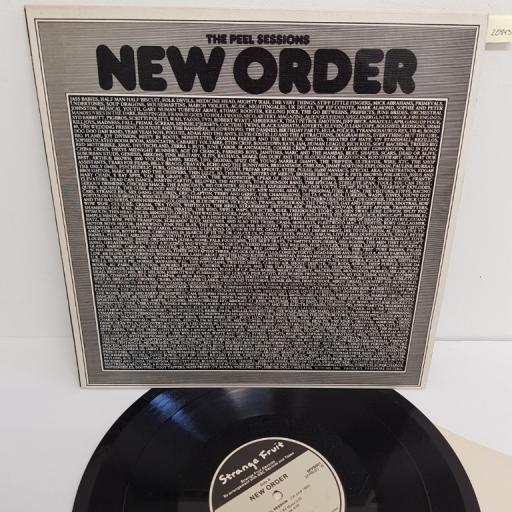 NEW ORDER, the peel sessions, SFPS 001, 12" EP