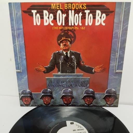 MEL BROOKS, to be or not to be (the hitler rap) pts. 1&2, 12 IS 158, 12" single