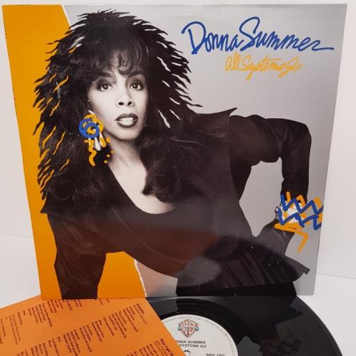 DONNA SUMMER, all systems go, 252 953-1, 12" LP