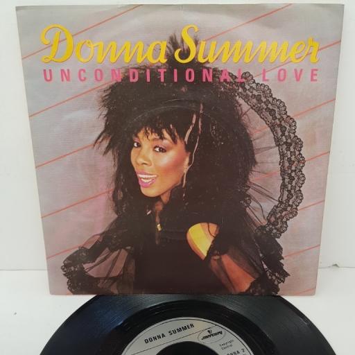 DONNA SUMMER, unconditional love, B side woman, DONNA 2, 7" single