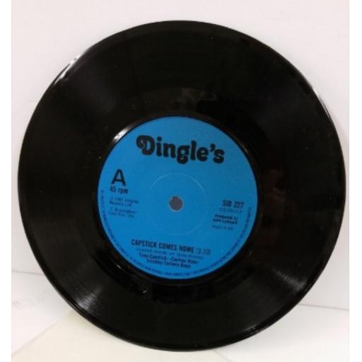 TONY CAPSTICK & CARLTON MAIN FRICKLEY COLLIERY BAND capstick comes home / the sheffield grinder, 7 inch single, SID 227.