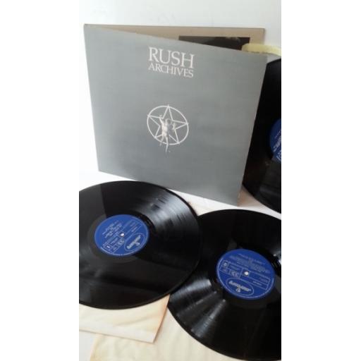 RUSH archives, gatefold, 3 x vinyl, 6641 799