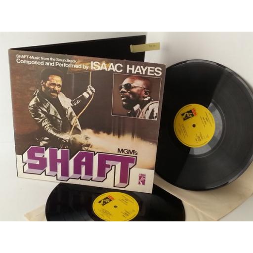 ISAAC HAYES shaft, double album, gatefold, 2369-002
