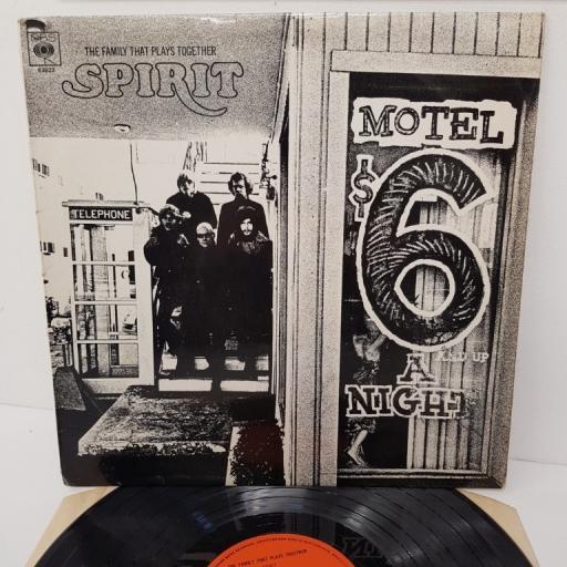 SPIRIT, the family that plays together, 63523, 12 inch LP