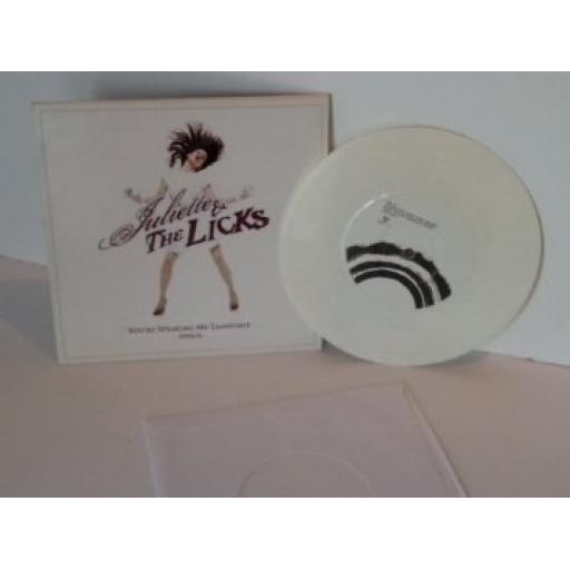 JULIETTE & THE LICKS you're speaking my language, 7 inch single
