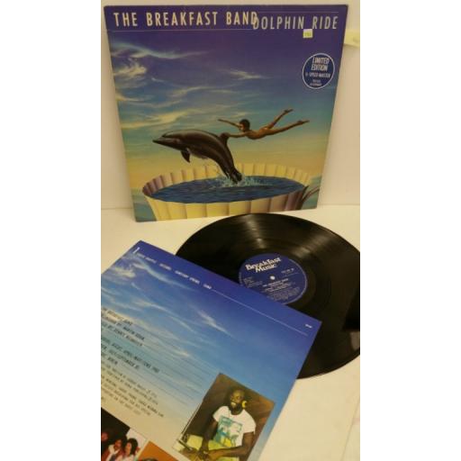 THE BREAKFAST BAND dolphin ride, info insert, limited edition, IOU 001