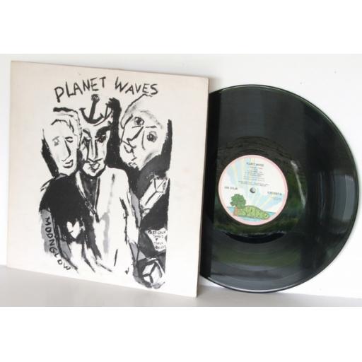 BOB DYLAN planet waves Pink rim label. First UK pressing 1974 Island [Vinyl]