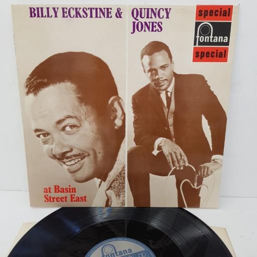 BILLY ECKSTINE & QUINCY JONES, at basin street east, SFL 13039, 12" LP