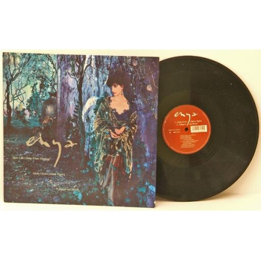 ENYA, how can I keep from singing? TOP COPY. RARE. Silvered cover. 12 inch. F...