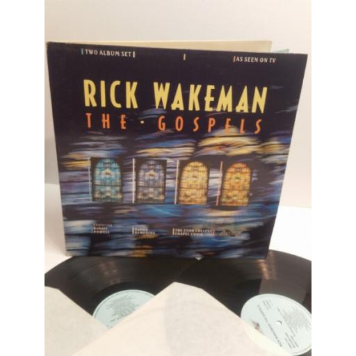 RICK WAKEMAN the gospels featuring Robert Powell TWO ALBUM SET AS SEEN ON TV smr729