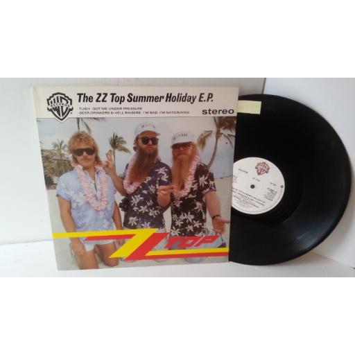 ZZ TOP the zz top summer holiday ep, W 8946