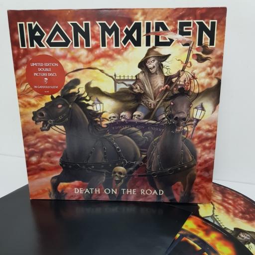 IRON MAIDEN, death on the road, 336 437 1, 2x12" LP, limited edition picture discs