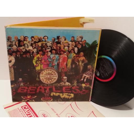 THE BEATLES the sgt, pepper's lonely heart's club, gatefold, SMAS 2653