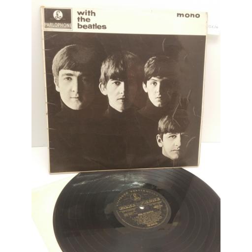 THE BEATLES with the beatles, PMC 1206. GOLD AND BLACK LABEL " MADE IN AUSTRALIA BY EMI (AUST) LTD"