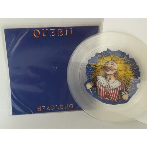 QUEEN headlong, clear vinyl picture disc, 12QUEENPD18