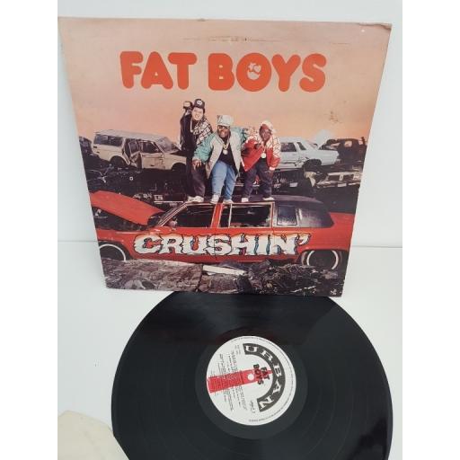 FAT BOYS, crushin', URBLP 3, 12" LP