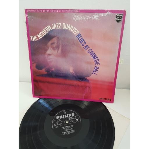 THE MODERN JAZZ QUARTET, blues at carnegie hall, 633 322 BL, 12" LP