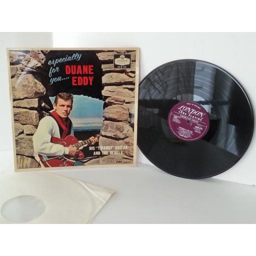 DUANE EDDY AND HIS TWANGY GUITAR AND THE REBELS especially for you, vinyl LP