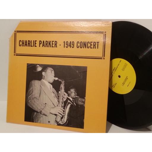 CHARLIE PARKER 1949 concert, QSR 2405
