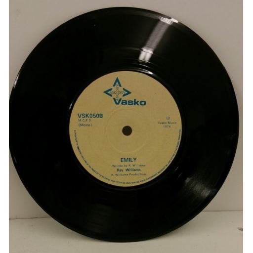RAY WILLIAMS growing old, 7 inch single, VSK050