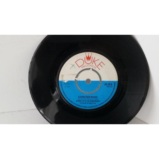 BYRON LEE & THE DRAGONAIRS elizabethan reggae / soul serenade, 7 inch single, DU 39