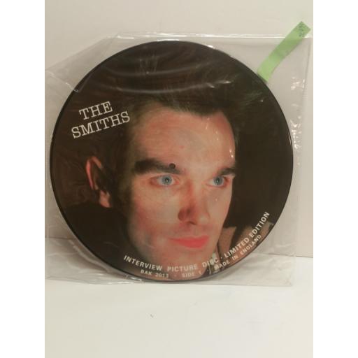THE SMITHS interview picture disc LIMITED EDITION BAK2013