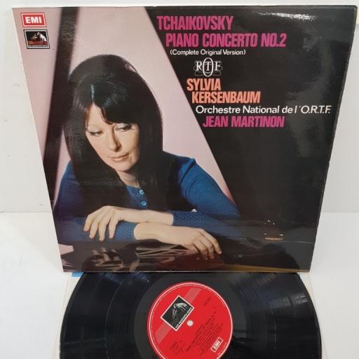 Tchaikovsky, Sylvia Kersenbaum, The French National Radio Orchestra, Jean Martinon ‎– Piano Concerto No. 2 In G Major, Op. 44, ASD 2825, 12" LP