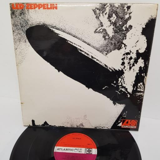 LED ZEPPELIN, led zeppelin, 588171, 12" LP, orange lettering