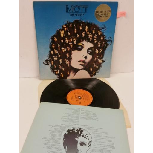 MOTT THE HOOPLE the hoople, lyric insert, 69062