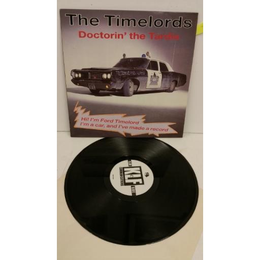 THE TIMELORDS doctorin' the tardis, 12 inch single, KLF 003T