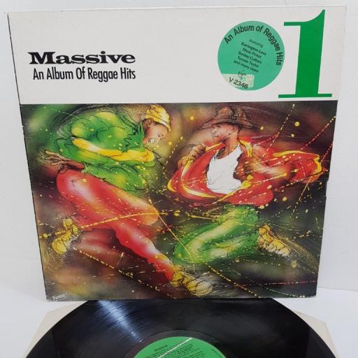 MASSIVE 1: AN ALBUM OF REGGAE HITS, V 2346, 12" LP, compilation