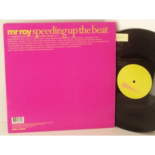 MR ROY speeding up the beat, 12 inch single, 2 tracks, EW190T