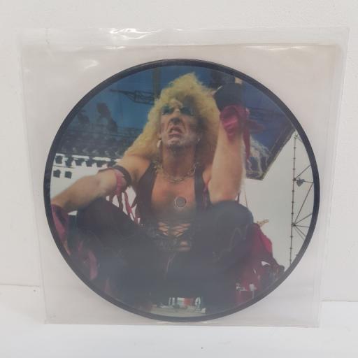 TWISTED SISTER - INTERVIEW, dee snider B side jay french, TWISTED 1, 7", limited edition, picture disc