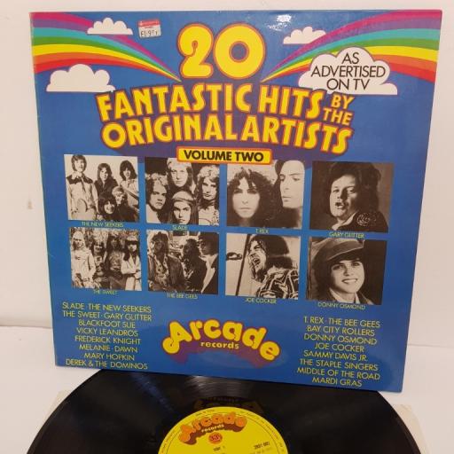 20 FANTASTIC HITS BY THE ORIGINAL ARTISTS (VOLUME TWO), 2891 002, 12" LP
